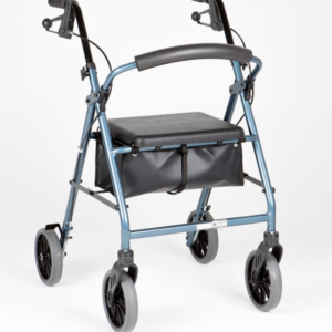 Walker - 4-Wheeled Rollator with Brakes